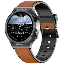 Bluetooth Smart Watch Fitness Tracker Men Business Smart Watches for Cell Phones