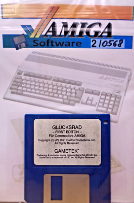 COMMODORE AMIGA -- GLÜCKSRAD - FIRST EDITION (GAMETEK)