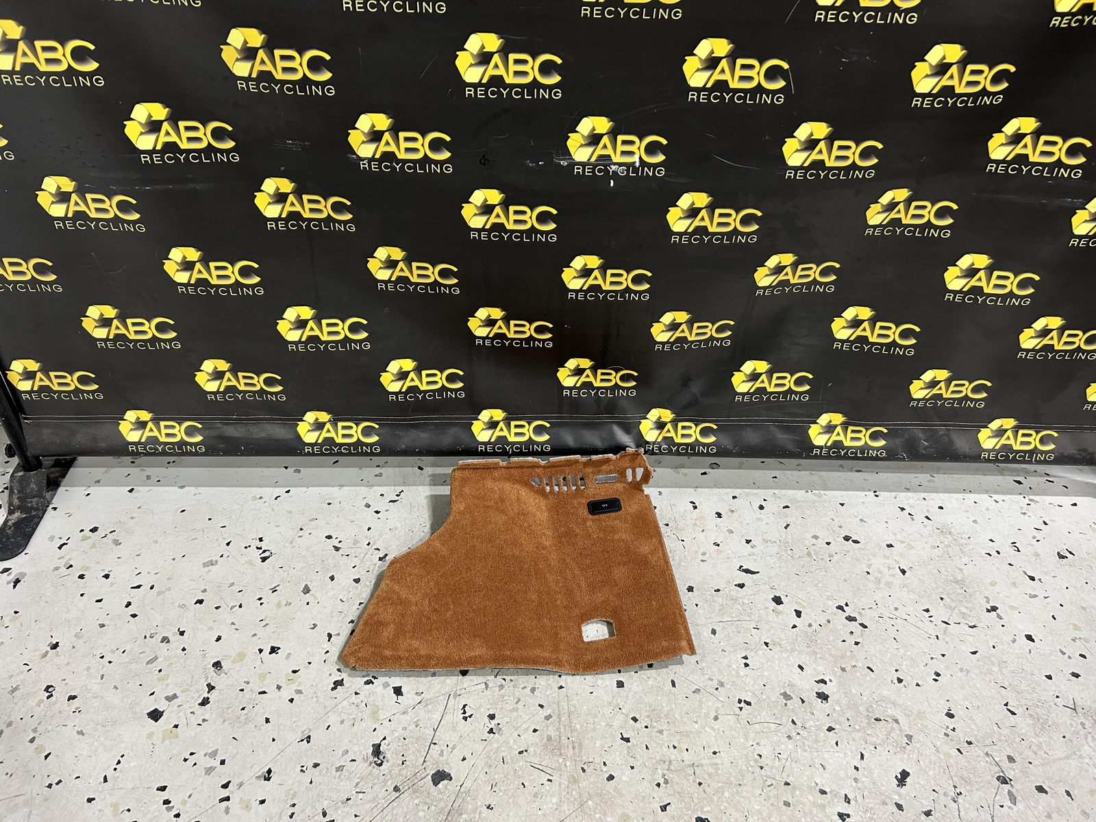 2007 Bentley Flying Spur Rear Trunk Panel w/ 12V Power Outlet (Saddle) OEM