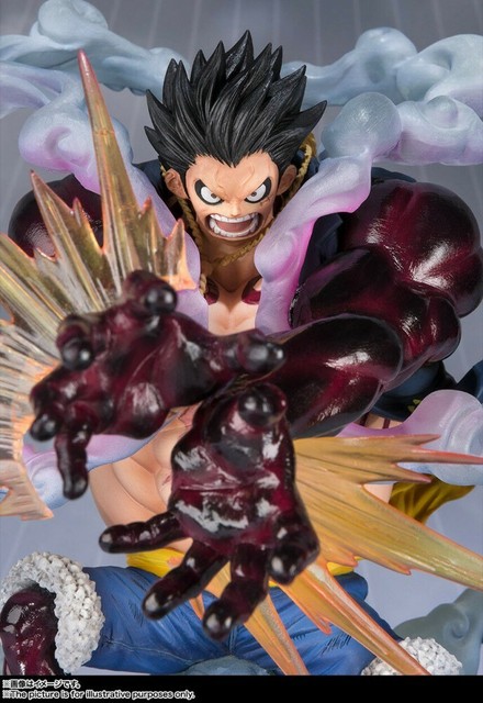 Figuarts Zero One Piece Monkey D Luffy Gear 4 Lion Bazooka Figure Japan 18 For Sale Online Ebay