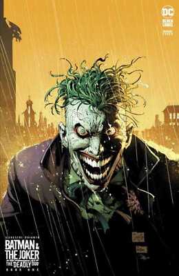 Batman & The Joker The Deadly Duo #1 (Of 7) Cover C Greg Capullo Joker Variant (