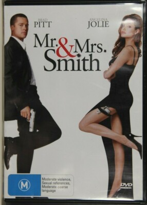 Mr and Ms Smith - Brad Pitt, Angelina Jolie, Action, Romance - Pre-Owned (D281)