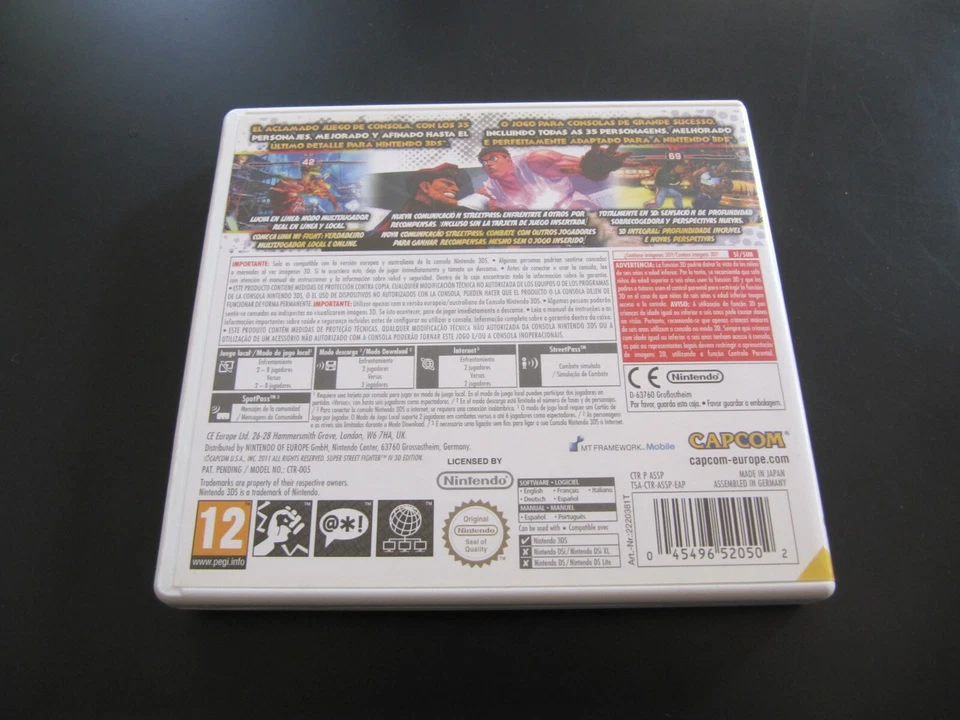 Super Street Fighter IV 3D Edition 3DS NINTENDO 3DS PAL ESPAÑA, foto 2 de 5