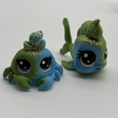 Littlest Pet Shop Mini Pet LPS glitter. Lot Of 8 - Picture 5 of 10