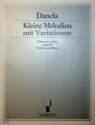 Petits Airs variiert (Opus 89) für Violine und Klavier