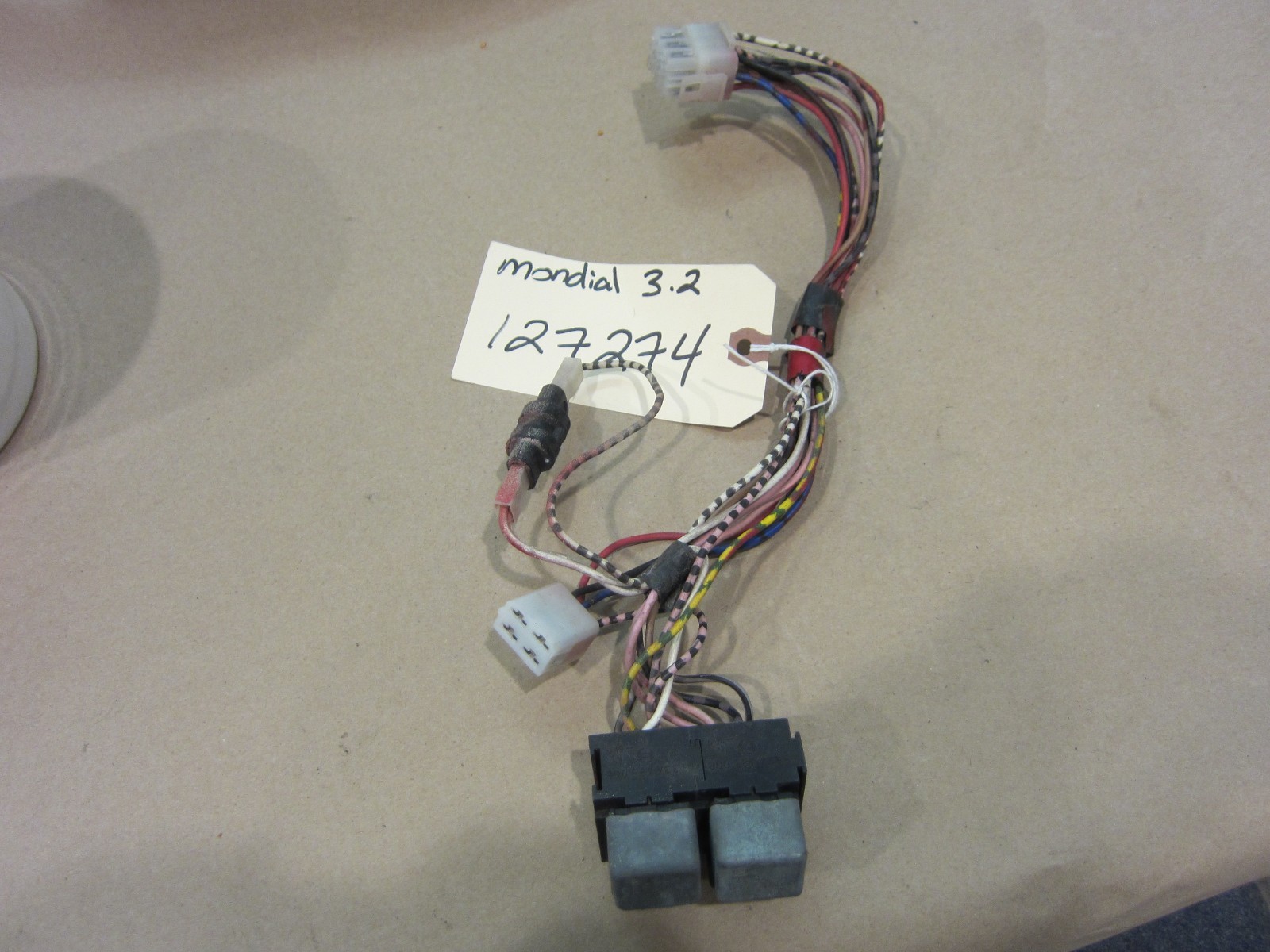 Ferrari Mondial Upper Engine Cables   Part# 127274 