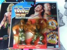 WWF Hasbro  THE BUSHWHACKERS BUTCH - LUKE AUTOGRAPH BY LUKE