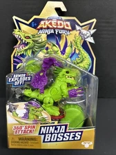 Legends of Akedo Ninja Fury Ninja Bosses Venom Claw Mini Battling Action Figure