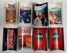 Lot of Vintage Atari Video Game Instruction Manual Catalogs Booklets (B4)