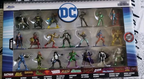 Jada DC Comics Nano Metalfigs 20 Figuren 100% Die-Cast NEU - Bild 3 von 3