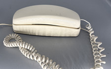 AT T Vintage Beige Landline Phone Push Button Slimline