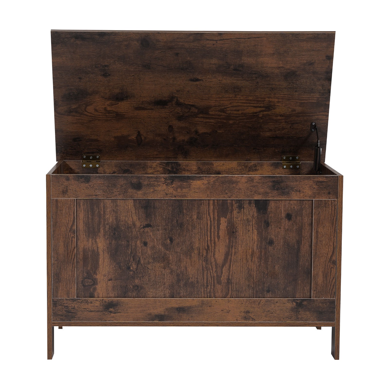 VEVOR Kids Storage Bench Wood Toy Box Chest Cabinet 29.7 x 15.3 x 18.9 in Brown