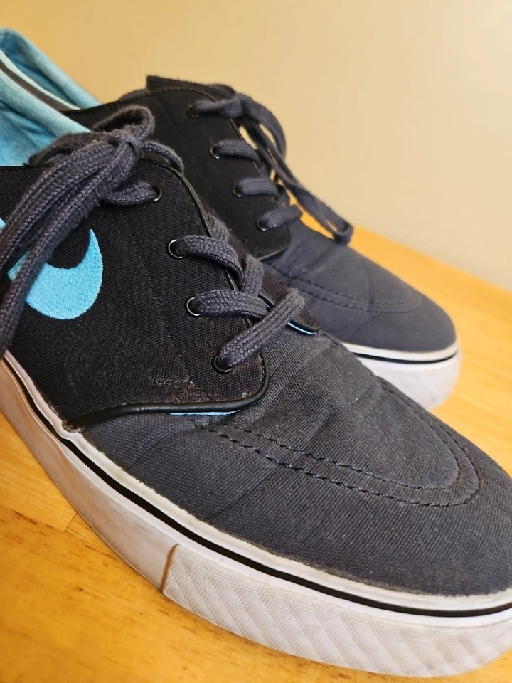 Nike SB Stefan Janoski Zapatos Para Hombres EE. UU. 10 Negro Zapatos de Monopatín 615957-040 Foto 2 de 4