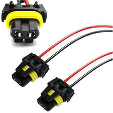900-Series 9005 9006 Female Adapter Wiring Harness Sockets Wire Compatible with