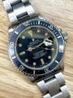 Vintage Rolex Submariner 16800 Pumpkin Lume Ghost Bezel Running All Steel