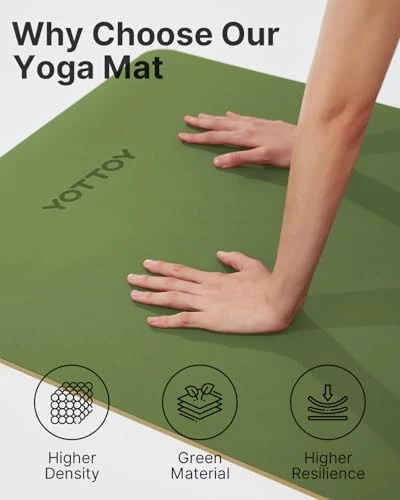Non-Slip Hot Yoga Mat with Anti-Tear Technology, Eco-Friendly Natural Rubber, and Superior Grip for Enhanced Stability and Comfort During Yoga Practice Non-Slip Hot Yoga Mat with Anti-Tear Technology, Eco-Friendly Natural Rubber, and Superior Grip for Enhanced Stability and Comfort During Yoga Practice