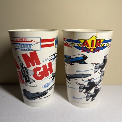 2 Vintage Air Force Aim High Air Show Thunderbirds the Collectibles Canada Cups