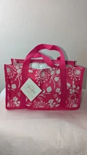 Thirty One Tote Gives Keep It Caddy Pink Floral NWT 13" Empowering Women 