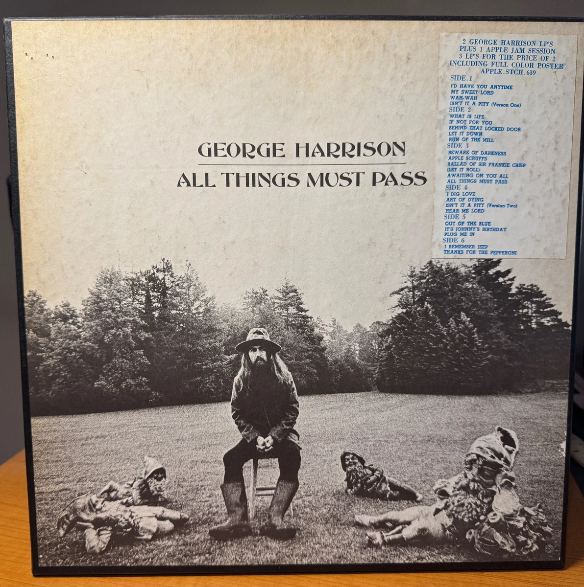 George Harrison All Things Must Pass Vinyl Records for sale | eBay