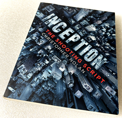 Inception : The Shooting Script by Christopher Nolan (2010) Screenplay Book*