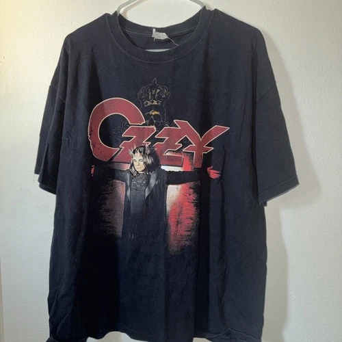 Ozzy Osbourne BLACK RAIN TOUR CONCERT SHIRT XL vintage 2000s vintage concert t-shirt, vintage, size XL, single stitch, B+ condition
