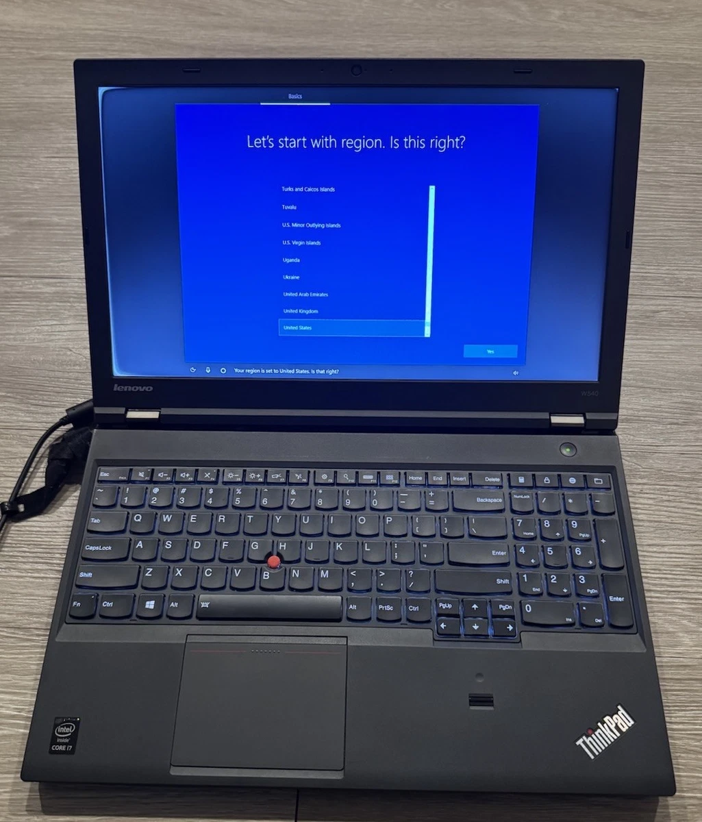 Lenovo ThinkPad W540 Intel Core i7 4th Gen. PC Laptops & Netbooks