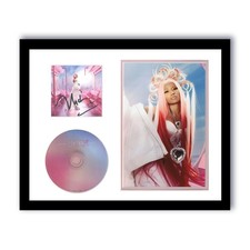 Nicki Minaj "Pink Friday 2" AUTOGRAPH Signed Custom Framed 11x14 CD Display ACOA