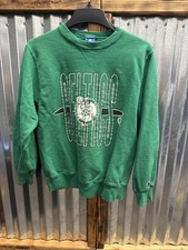 Vintage Boston Celtics Champion Crewneck Sweatshirt Green Made In USA Size Large