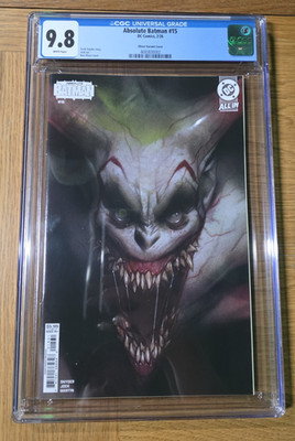 Absolute Batman 15 CGC 9.8 Oliver Variant Cover 1st Print