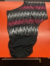 Windsor Black and Pink Sparkly Mini Dress Size Small Prom Dance Cruise Stretch