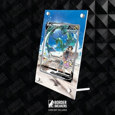 Rayquaza 194/203 Pokémon Schutz Steh-Standcase Extended Art Evolving Skies