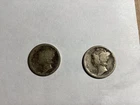 1916 and 1916S Mercury Dimes - set break Low opening bid at melt