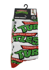 Nickelodeon Teenage Mutant Ninja Turtles Mens 9-13 Novelty Graphic Crew Socks