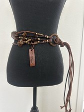 The Limited Multicolor Chunky Beaded Belt 31 - 36 Inches