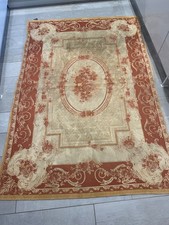 Vintage Large Laura Ashley Aubusson Rug - Made In Belgium