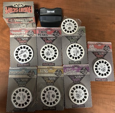 Fright Rags Fright-Scope Thriller Horror Movies View Master + 23 Reels - NEW