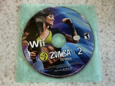 ZUMBA FITNESS 2 NINTENDO WII GAME DISC ONLY WORKS PERFECTLY NES HQ