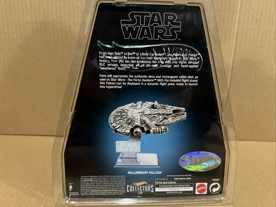 Hot Wheels RLC Star Wars Millennium Falcon Limited Edition - Image 2 of 4