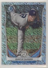 2014 Bowman Draft Chrome Shimmer Refractor 10/15 Austin DeCarr #CDP60 1e3