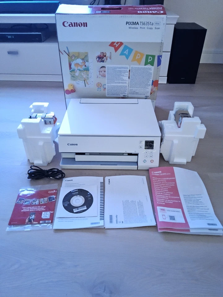 " NEU" CANON PIXMA TS 6351a DRUCKER SCANNER KOPIERER WLAN DUPLEX -DRUCK " NEU "