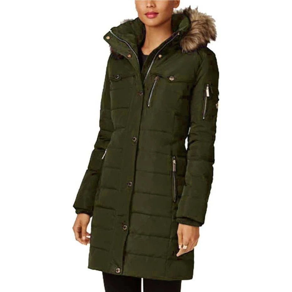 MICHAEL Michael Kors Women's Winter Coat DARK MOSS