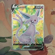 Espeon V (Full Art) 179/203 SWSH07: Evolving Skies Holo on eBay