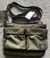 YOSHIDA PORTER FORCE SHOULDER BAG 855-05458 olive New With Tags