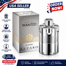 Azzaro Wanted Eau de Parfum Spray 3.4oz/100ml Men New In Box Free Ship
