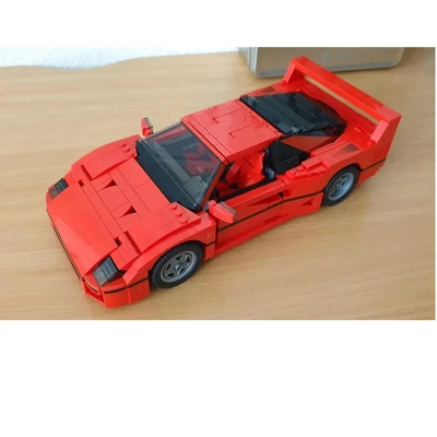 完成品】レゴ LEGO フェラーリ F40 10248 クリエイター ※長さ約