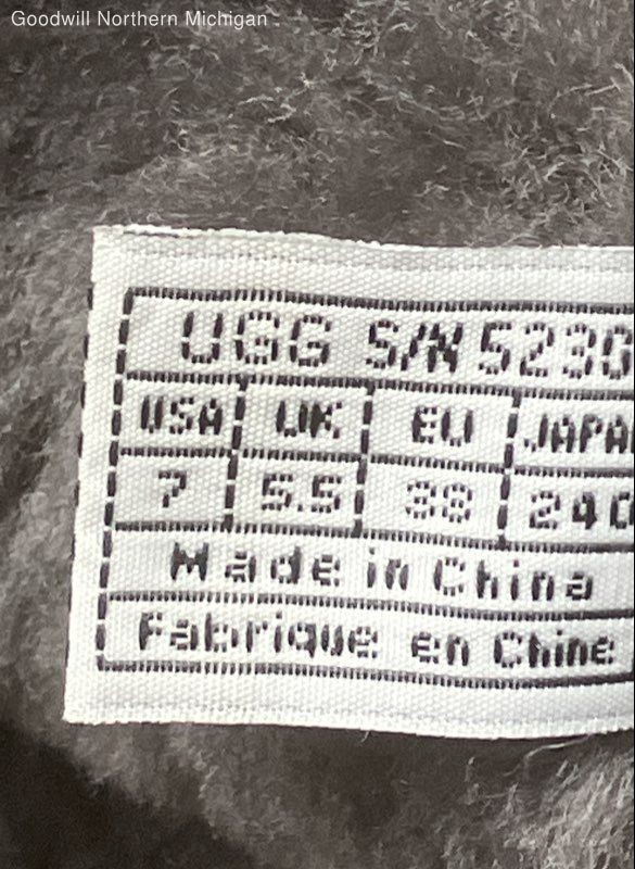 UGG Australia Black Solid Knee High Boot Women 7 - image 6