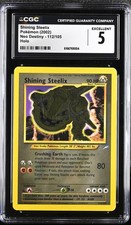 Pokemon Shining Steelix 112/105 Neo Destiny Holo CGC 5 **LOW POP** on eBay
