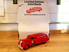 1939 Dodge Airflow Texaco Delivery Truck Die-Cast Coin Bank Key Ertl Limited Ed.