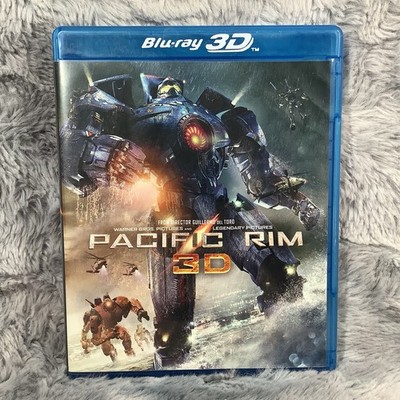 Pacific Rim 3D Blu-ray Used Guillermo Del Toro Action Sci-Fi Mech Kaiju