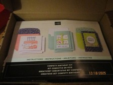 Stampin Up Paper Pumpkin Confetti Birthday Kit